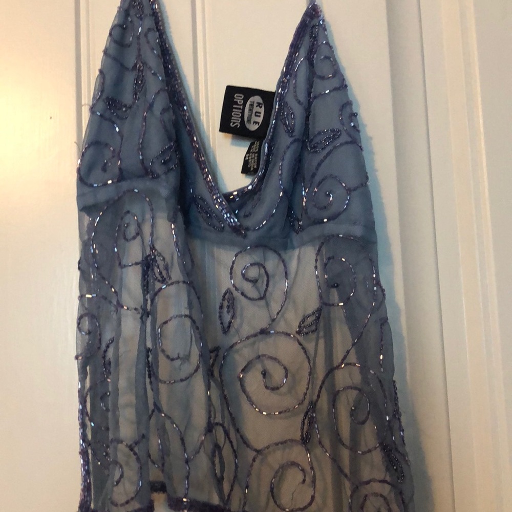 Sequin top
